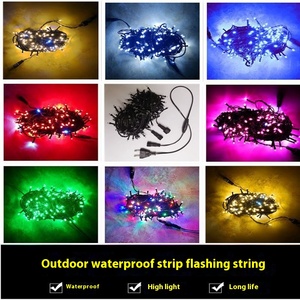 Đèn dây <span class=keywords><strong>LED</strong></span> Giáng sinh nhiều màu sắc, chống nước 220V, có phích cắm đực cái, dùng trang trí ngoài trời, đám cưới, tiệc tùng - Product Image 3