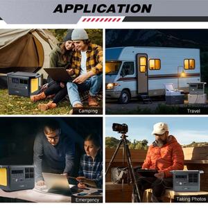 China Factory Portable ABS LiFePO4 300W 600W 1000W 1500W MPPT Solar Power <b>Station</b> with Flashlight - Product Image 3