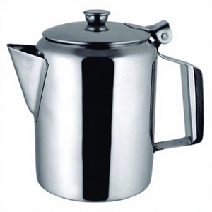 Théière droite moderne de haute qualité en acier inoxydable Brasseur de thé élégant en acier inoxydable - Product Image 1