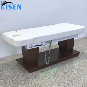 KISEN <b>Lash</b> <b>Bed</b> Modern Luxurious 4 Motors Adjustable Salon Shop Spa Treatment Electric Massage <b>Table</b> Facial Cosmetic Beauty <b>Bed</b> - Product Image 3