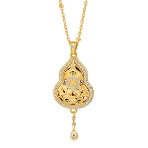 Collar de plata de ley S925 con colgante de nube auspiciosa, cadena para suéter, diseño de filigrana de estilo chino tradicional para mujer - Product Image 4
