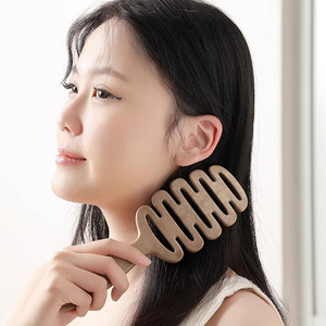 Cepillo Alisador de Cabello con Logotipo Personalizado, Cepillo de Pelo Natural con Cojín de Aire y Paleta Ancha para Estimulación del Crecimiento del Cabello y Cuidado del Cuero Cabelludo - Product Image 5