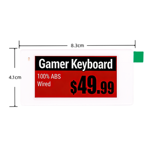 Étiquette de prix numérique 2,4 GHz, 2,66 pouces, ESL, écran E-Ink, étiquette de rayon électronique bon marché - Product Image 2