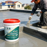 Peinture acrylique réfléchissante V877 en vrac pour usine, à base de carbonate de calcium, imperméable, anti-UV, pour murs extérieurs apparents