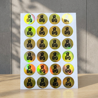 Étiquettes cosmétiques autocollantes en vinyle double couche, imperméables, taille personnalisée, impression couleur CMYK quatre couleurs, fonction anti-rayures pour