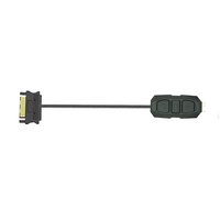 Cable de extensión de fuente de alimentación de interfaz 5V3Pin a SATA adecuado para ventilador de refrigeración de ordenador adaptador de extensión RGB