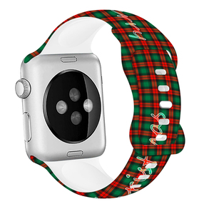 <span class=keywords><strong>Bracelet</strong></span> en silicone imprimé pour <span class=keywords><strong>Apple</strong></span> <span class=keywords><strong>Watch</strong></span> Ultra 49mm <span class=keywords><strong>Bracelet</strong></span> pour iWatch série 8 7 41 45mm 6 5 4 <span class=keywords><strong>se</strong></span> 3 40 44 42MM pour <span class=keywords><strong>bracelet</strong></span> de Noël - Product Image 5