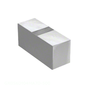 ตัวเก็บประจุเซรามิกแบบติดตั้งบนพื้นผิว (Surface Mount) รุ่น MLCC CAP CER 0.1UF 6.3V X5R SMD แบบไม่ได้มาตรฐาน SMD 0.1 uF GX0S6D104MA7D-500 - Product Image 1