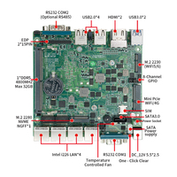 Mini PC Industrial Intel I3-N305 con Ventilador, DDR5, 2*HDMI2.0, Máx. 4K 60hz, Sistema Windows 10/11/Linux