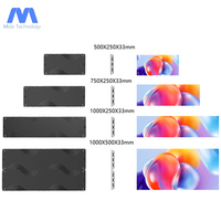Mur vidéo LED intérieur haute résolution 4K, écran LED pour mur vidéo intérieur