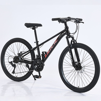 Vélo de montagne à cadre rigide 26 pouces 14 vitesses, cadre en alliage d'aluminium, suspension avant, frein à disque, stock US DDP