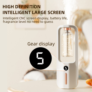 Smart Aroma Diffuser HD Screen 7-Speed Mist Control 800mAh USB Odor-Free <strong>Home</strong> <strong>Essential</strong> for Baby/Pet Safety Wall/Desk Use Hotels - Product Image 5