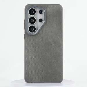 Funda de Teléfono de Tela L125 con Patrón de Mezclilla para Samsung S26 Ultra Plus, Funda Protectora a Prueba de Golpes para iPhone y Android - Product Image 2