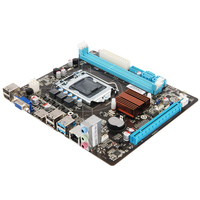 ESONIC-placa base H81 Micro ATX, procesador Intel de 4. ª generación para PC de escritorio, compatible con DDR3, doble canal, LGA1150 CORE, i3, i5, i7