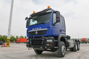Camion tracteur d'occasion SINOTRUK HOWO <span class=keywords><strong>TX</strong></span> 6x4, moteur diesel Euro2 400 CV, 10 pneus, tête de remorque pour charges lourdes, pour le marché africain - Product Image 3