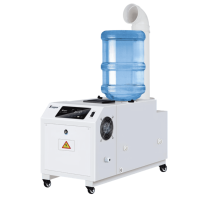 Humidificateur industriel ultrasonique électrique neuf de 20 L en acier inoxydable à grande capacité avec vidange automatique 3 kg/h pour 30-50 m²