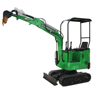 Compre la Miniexcavadora Hidráulica CE Más Pequeña de 0.4M3 y 1 Tonelada para Trabajos Agrícolas, con Accesorios, Cabina Cerrada, Miniexcavadora - Product Image 3