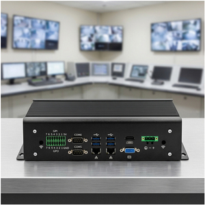 Mini PC Industrial <span class=keywords><strong>Intel</strong></span> <span class=keywords><strong>Core</strong></span> I5/<span class=keywords><strong>i7</strong></span> de 12.ª/13.ª Generación, 6 COM, 2 LAN, Sin Ventilador, Computación de Borde, Compatible con Linux/Win11 - Product Image 1