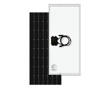 Panneaux solaires 100W en silicone, Surface en verre, panneau photovoltaïque pour la maison et l'usine, système de production d'énergie solaire