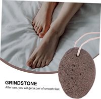 Piedra Pómez Negra Natural al por Mayor para el Cuidado de los Pies, Exfoliante para Eliminar Callosidades y Piel Muerta, Lima de Piedra Volcánica para Pies