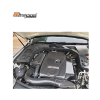 Couverture de moteur en Fiber de carbone sèche, tissage en sergé 3K à finition brillante pour BENZ C,E W205(M274)GLC