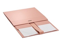 Boîte à souvenirs personnalisée pour demande en mariage de demoiselle d'honneur avec lamination brillante et gaufrage à chaud doré, boîte vide pour fête nuptiale pour bougies