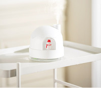 Humidificateur d'eau fraîche USB Snow Man Design Lovely Snow House Mini Mist Humidifier