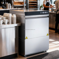 Lave-vaisselle commercial entièrement automatique professionnel pour hôtel et restaurant, stérilisation à haute température
