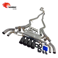 Échappement Catback Haute Performance pour BMW Série 3 G20 B58 M340I 2020 3.0 Auto, Tuyaux d'Échappement en Acier Inoxydable, Emballé