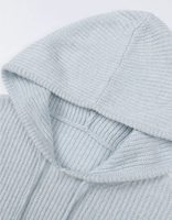 Nouveau design de sweat à capuche ODM/OEM tricoté à plat de style coréen tricoté confortable d'hiver décontracté pour femmes