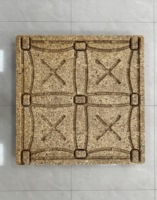 Palette en bois moulé simple face en vrac 1,14 m x 1,14 m x 120 mm – Vente en gros à prix abordable pour la logistique d'entrepôt et le transport de marchandises