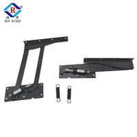 Mécanisme de levage de table basse hydraulique B09-2H avec amortissement, fermeture douce, réglable, accessoire de meuble durable, fonctionnement fluide