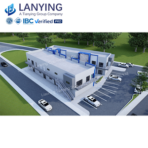 中国低コスト鉄骨構造倉庫カップルオフィスビル特別区画プレハブ倉庫無料デザイン - Product Image 3