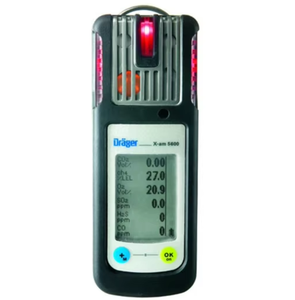 เครื่องตรวจจับก๊าซส่วนบุคคล Stock Drager X-AM 5600 2 in 1 สำหรับคาร์บอนไดออกไซด์และคาร์บอนมอนอกไซด์ ใช้พลังงานจากแบตเตอรี่ - Product Image 3