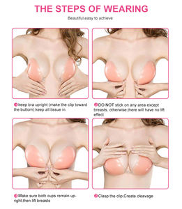 <span class=keywords><strong>Sujetador</strong></span> de silicona con realce adhesivo Invisible para mujer <span class=keywords><strong>Sujetador</strong></span> sin tirantes sin espalda - Product Image 6