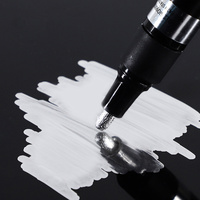 Marqueur de peinture professionnel de précision SP503, application fluide et uniforme, chrome, utilisation facile, prise en main rapide, encre permanente, pointe moyenne 2,0 mm