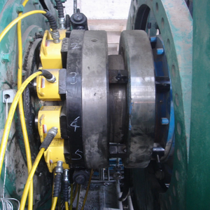 Ультратонкий регулируемый стальной мини-гидравлический цилиндр-домкрат 50Т 70МПа для подъема и толкания, аналог ENERPAC RSM-500 - Product Image 4