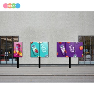 43 55 65 75 inch Độ sáng cao hiển thị Android ngoài trời không thấm nước quảng cáo Màn hình <span class=keywords><strong>LCD</strong></span> kỹ thuật số biển Totem kiosk - Product Image 1