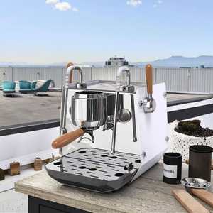 Machine à café expresso à usage unique pour café et maison Cappuccino Latte Cafetière semi-automatique - Product Image 4