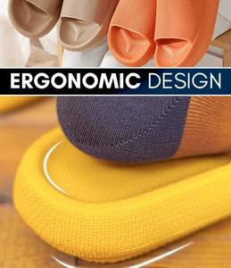 Женские сандалии-слайды: комфортные, спортивные, с эффектом «подушечки», универсальные для душа, ванной, дома и спорта - Product Image 3