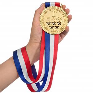 Artisanat métallique, logo métallique personnalisé, médailles de compétition en or et en argent, médailles de sport en alliage de laiton - Product Image 1