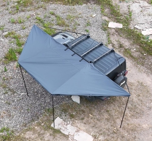 Toldo Lateral Todoterreno 4x4, Impermeable, Apertura de 180 Grados, Toldo de Camping de Apertura Rápida, Toldo para Auto de 180 Grados - Product Image 2