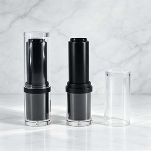 Tube à lèvres vide AS, conteneur cosmétique transparent pour l'emballage de rouge à lèvres et de baume à lèvres - Product Image 1