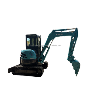 Mini-pelle d'occasion japonaise originale SK50 SK55 SK60 d'occasion, mini-pelle kobelco avec seau de 0.21 mètres cubes - Product Image 1