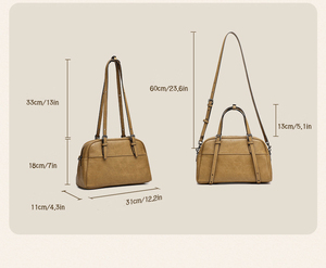 Bolso de Cuero Genuino Estilo Vintage para Mujer, Bolso de Mano de Gran Capacidad, Nuevo en Fábrica - Product Image 3