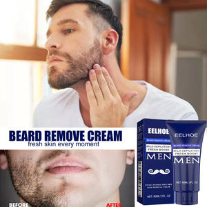 Crema Depilatoria <span class=keywords><strong>EELHOE</strong></span> para Hombre, para Axilas, Partes Íntimas y Piernas, Indolora, Elimina Rápidamente y Refresca el Vello Facial - Product Image 3