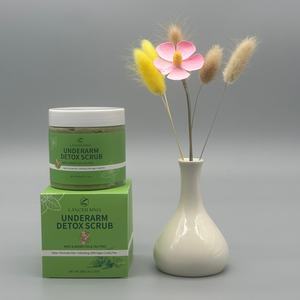 Exfoliante Corporal de Té Verde Menta Personalizado, Exfoliante de Árbol de Té para Axilas, Iluminador, Detox, 100% Vegano, Cruelty Free - Product Image 6