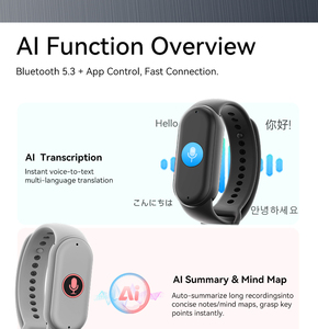 <span class=keywords><strong>Grabadora</strong></span> <span class=keywords><strong>de</strong></span> Voz Inteligente HBNKH Note Pin Ai con Banda Magnética Desmontable, Dictáfono con Transcripción, Traducción y Mapa Mental - Product Image 2