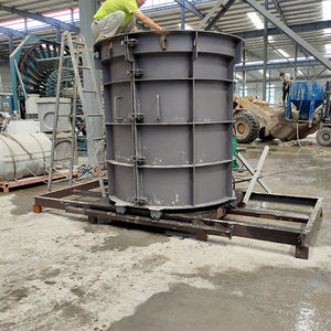 Nouveau produit moule de trou d'homme en béton préfabriqué tuyau en béton faisant <span class=keywords><strong>la</strong></span> machine - Product Image 2