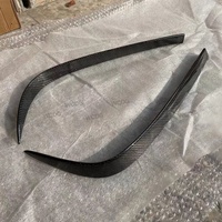 Pour Lexus RCF 2014-2018, aileron arrière en fibre de carbone, séparateur de pare-chocs arrière, ailerons latéraux de requin, spoiler, kit carrosserie